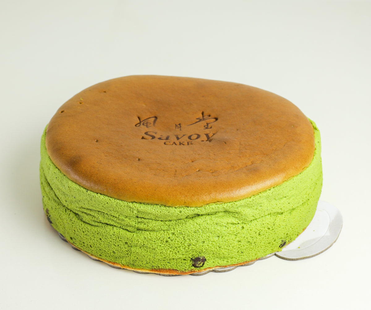 Matcha Cheesecake Savoy Cake